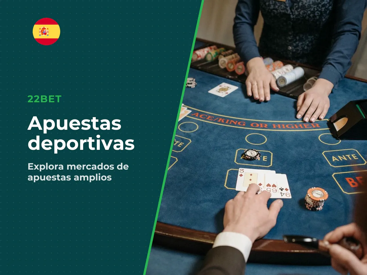 Apuestas deportivas, casino y uso desde móvil. **Oferta de apuestas deportivas** 22Bet cubre una variedad de mercados que, siendo justos, es difícil de igualar en amplitud. Los deportes más destacados