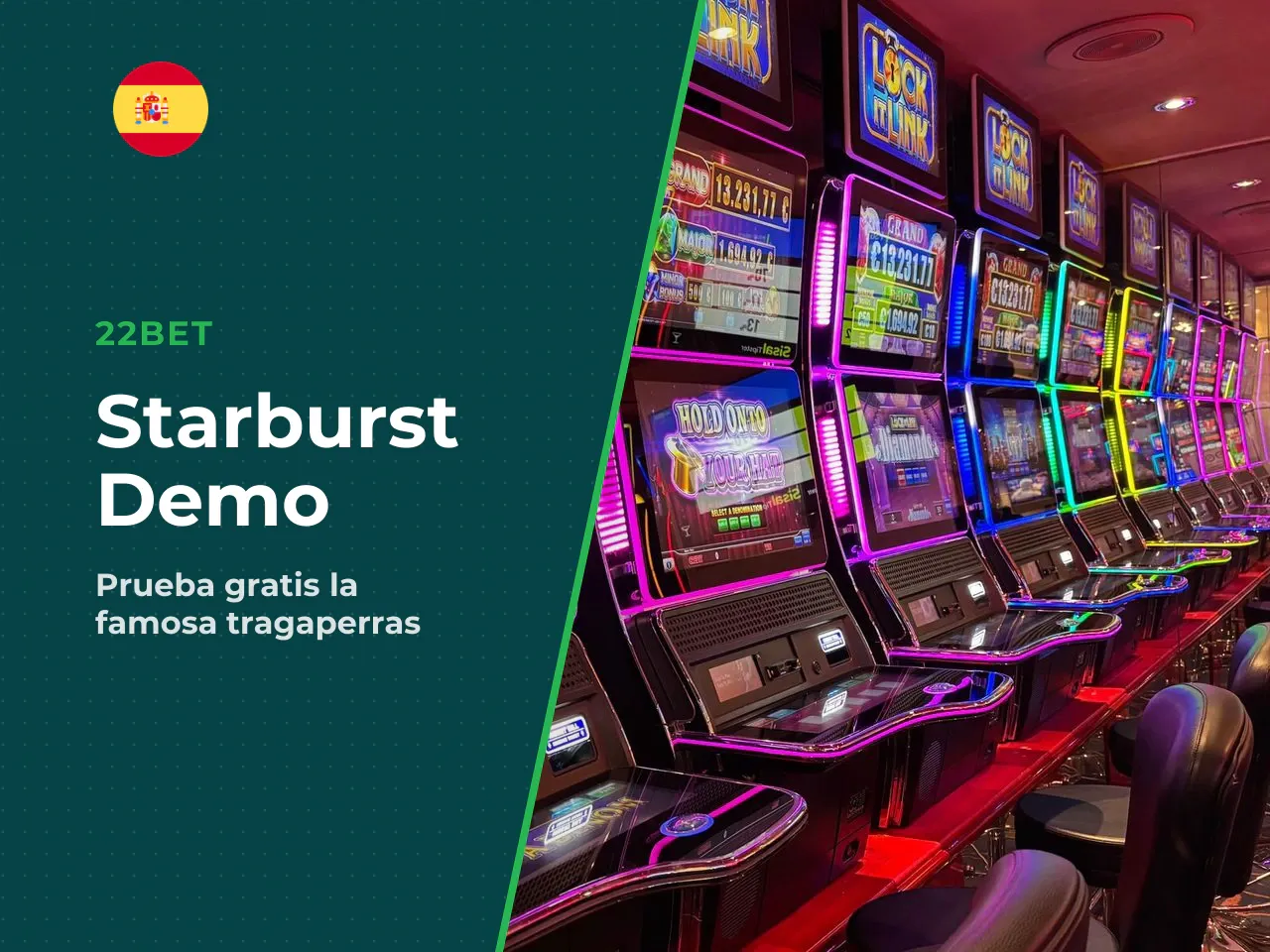 Cómo jugar a Starburst slot en modo demo. Para jugar a Starburst en demo, defines el valor de tu apuesta virtual, configuras los ajustes visuales y pulsas el botón central para iniciar el giro de los 