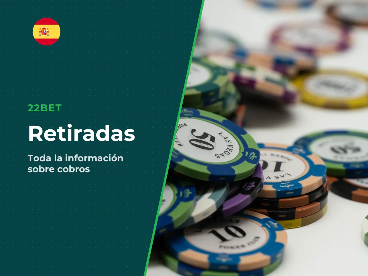 **¿Hay comisiones?** 22bet generalmente no cobra comisiones propias por retirada. Sin embargo, pueden aplicarse comisiones del emisor de la tarjeta, del banco intermediario o de la red blockchain. Si 