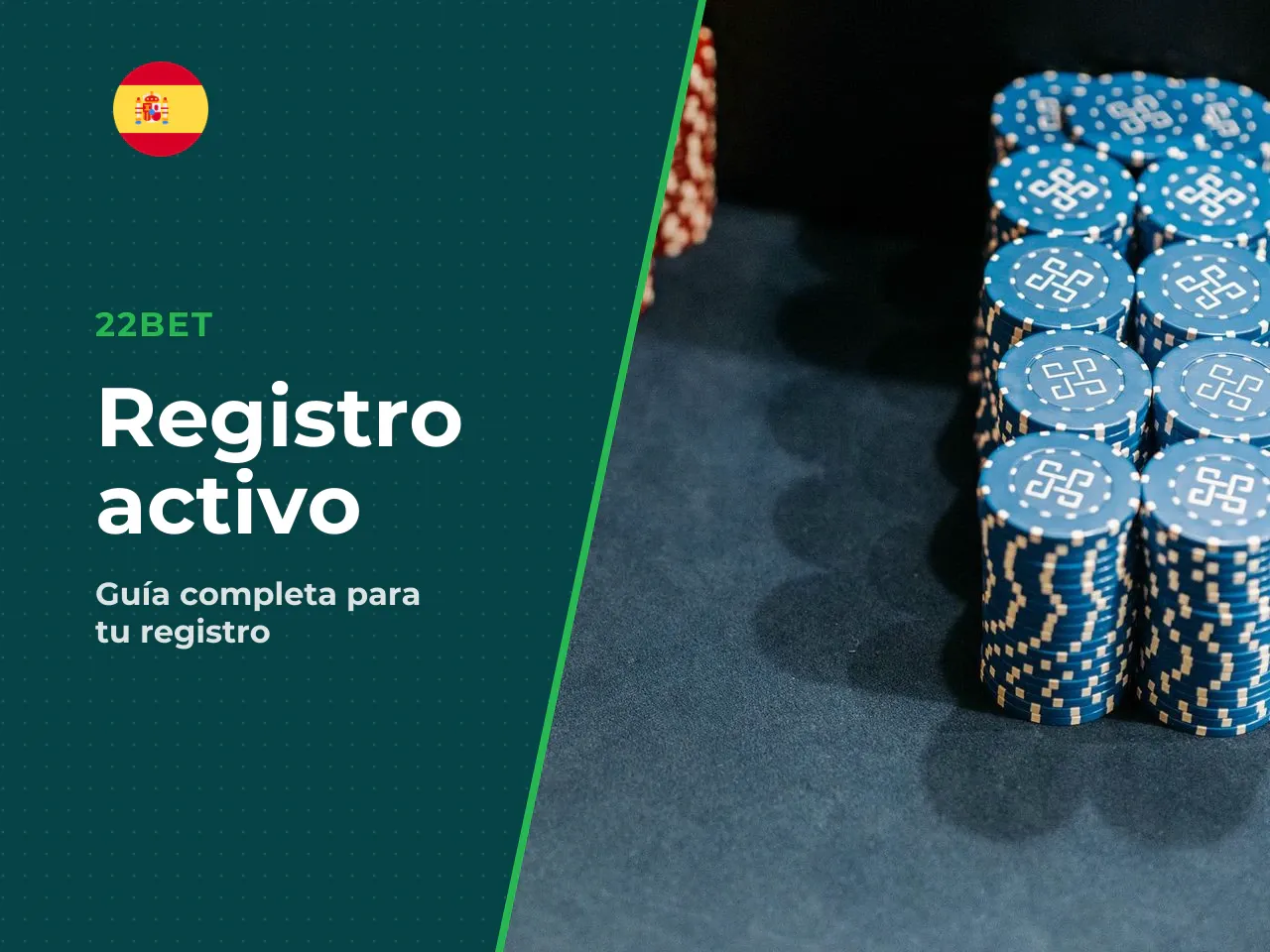 Paso a paso desde el registro hasta la activación. Esta es la secuencia completa para no cometer errores: 1. **Entra en 22bet.com** desde tu navegador o descarga la app (iOS/Android). 2. **Regístrate*