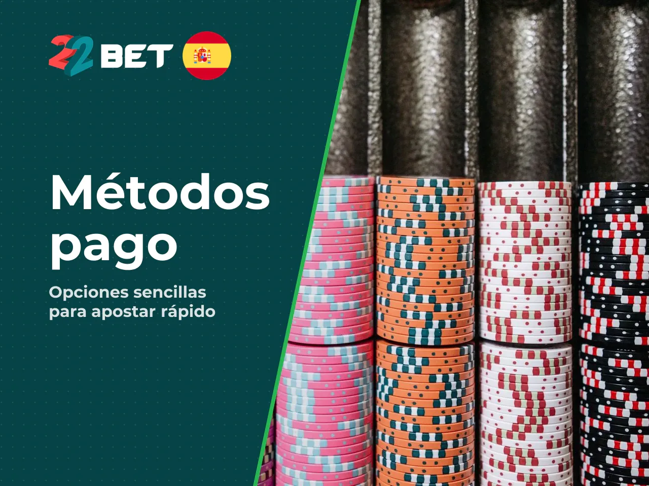 Opciones para depositar y empezar a apostar. 22Bet facilita depósitos con importes bajos. Eso reduce la barrera de entrada, pero no elimina la necesidad de revisar la retirada antes de ingresar. Cifra