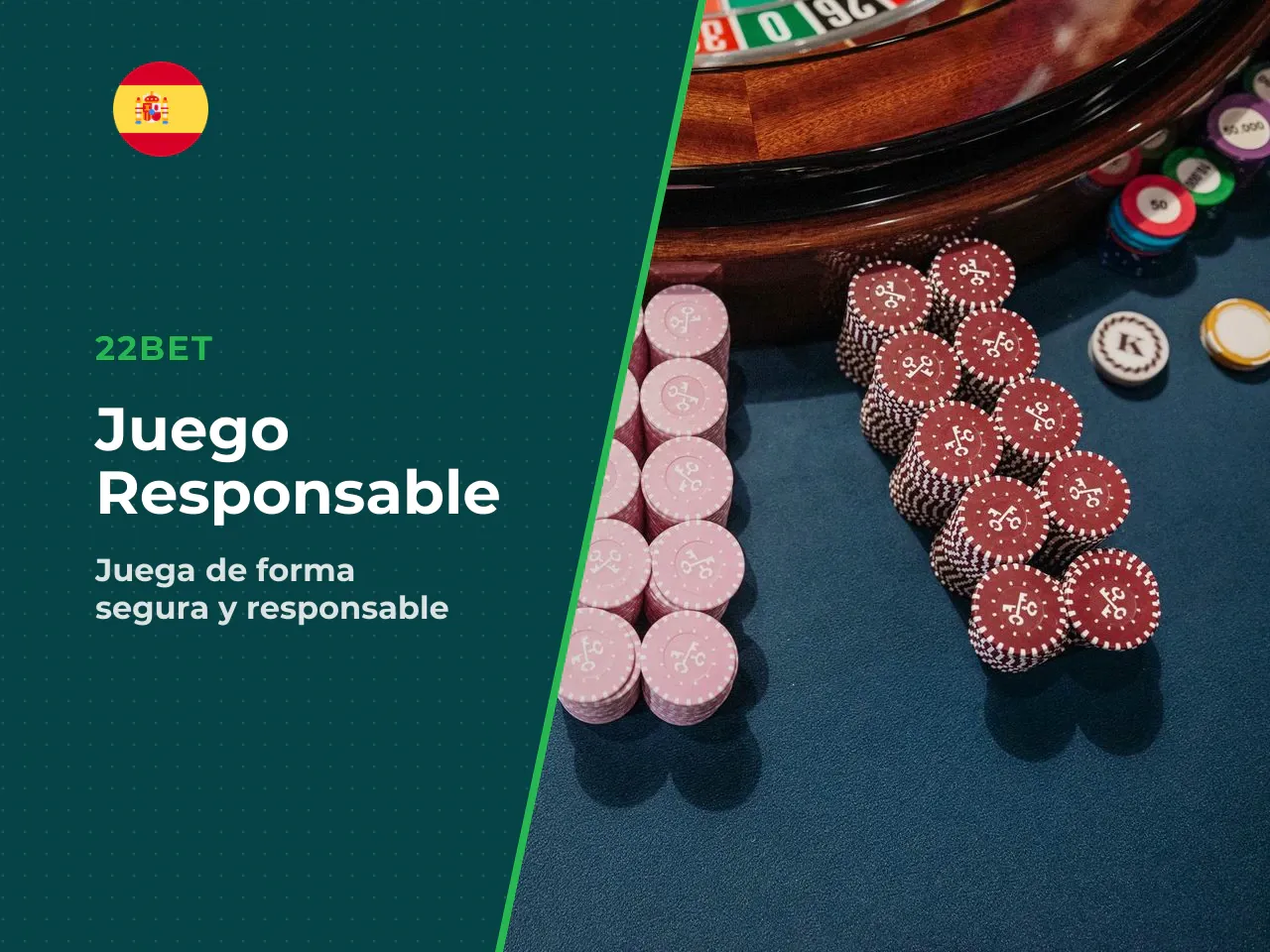 **Juego responsable:** el juego puede generar pérdidas económicas y hábitos dañinos. En España, la **OEDA/EDADES 2024** estima un **1,4 % de posible juego problemático** en población de 15 a 64 años, 
