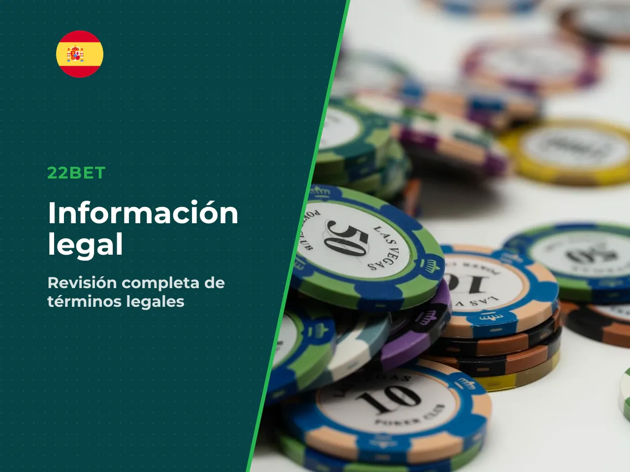 **Aviso importante:** este contenido es informativo y no sustituye asesoramiento legal ni revisión directa de términos y condiciones. En España, el juego con dinero real exige ser mayor de 18 años y d